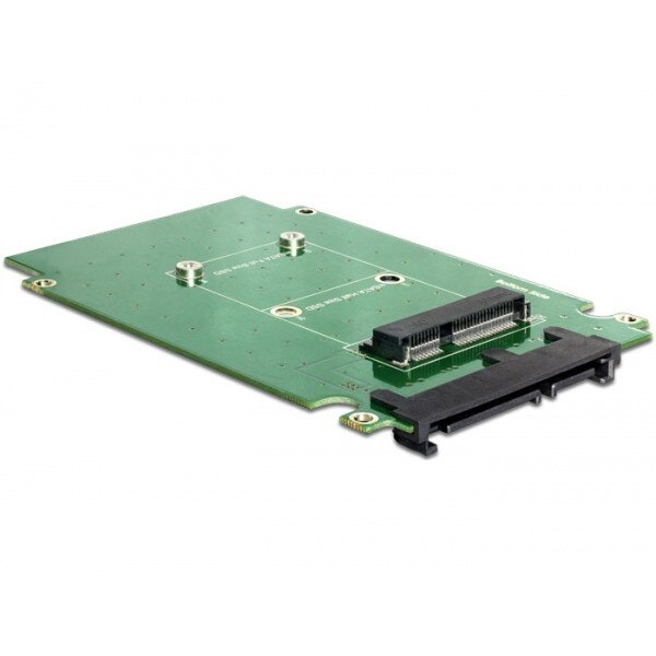 Adaptor SATA 22pini la mSATA cu frame 2.5